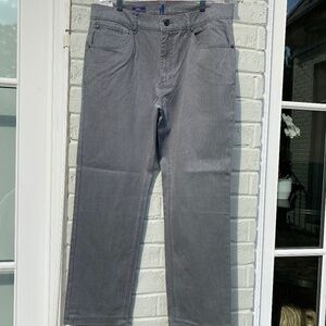 Johnnie-O pants 5 pocket Titanium Gray 33